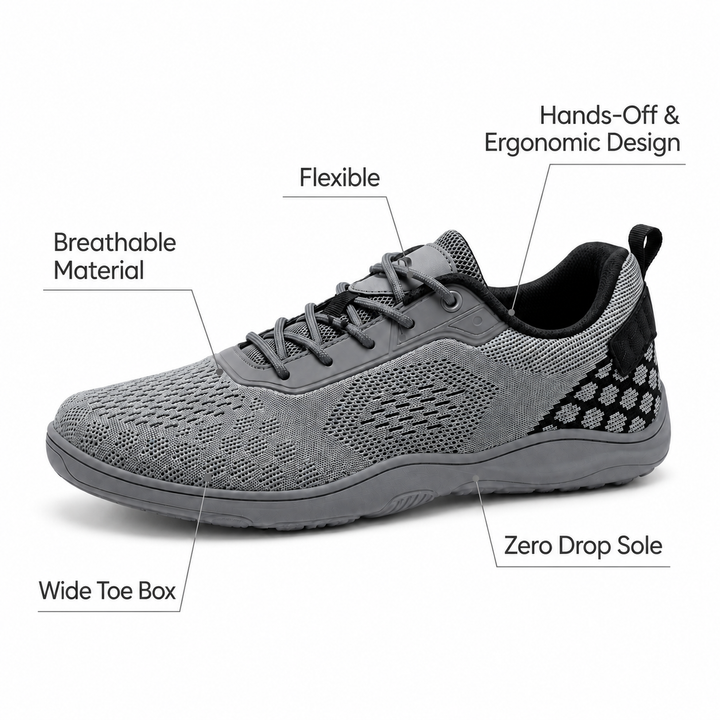 WearHike FlexStride – Barefoot Sneakers