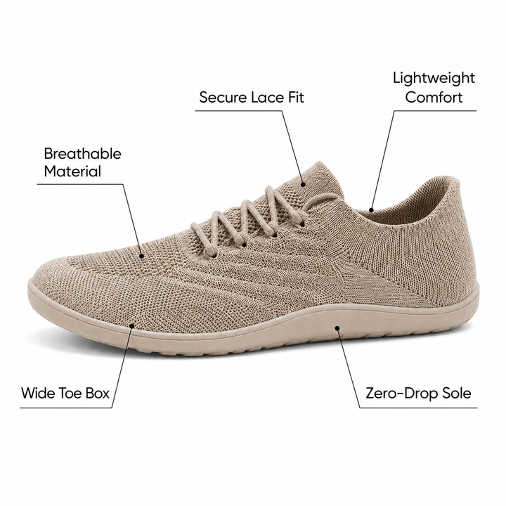 WearHike ComfortFlex – Soft Barefoot Sneakers