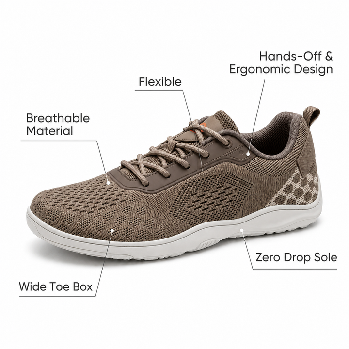 HikeWear FlexStride – Barfuß-Sneaker