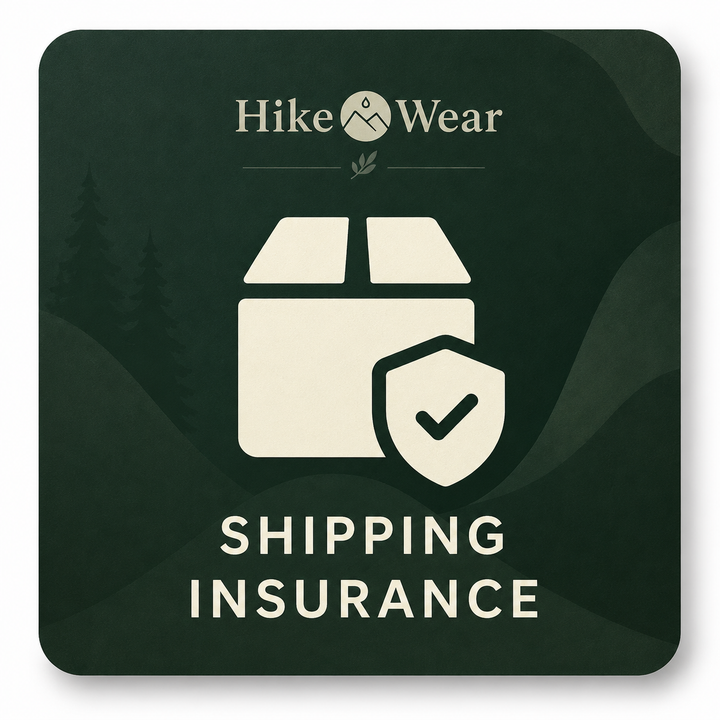 Shipping insurance against damage, loss and theft!